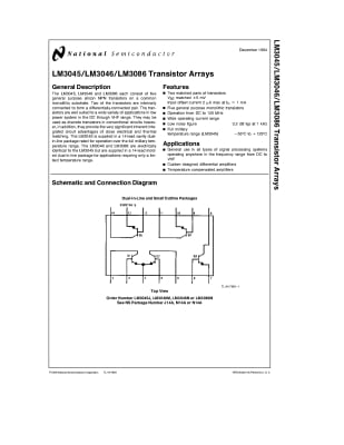 LM3086N CA3086
