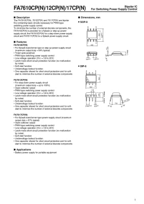 FA7610N  SOP-8