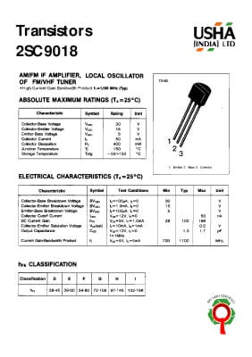 2SC9018 TO-92