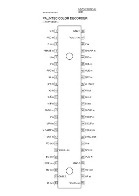 CXA1213BS   OR DIP-48