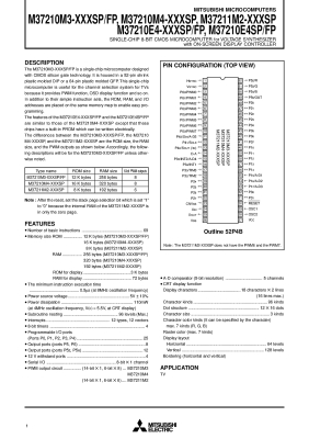 Ολοκληρωμένο κύκλωμα M37211M2-500SP
