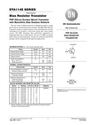 DTA144 WSC TO-92