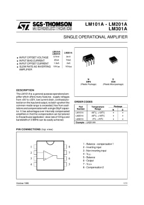 LM301AN  DIP-14