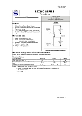 Δίοδος Zener 11V/1.3W