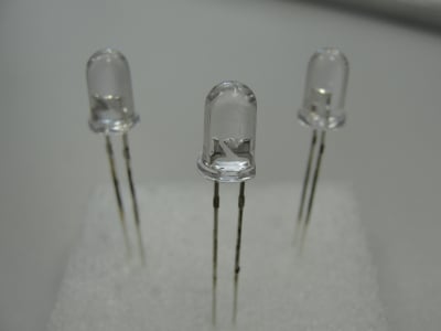 LED 5 mm ΚΟΚΚΙΝΟ που αναβοσβήνει