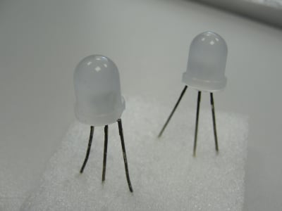 LED BL 8mm RED+GREEN