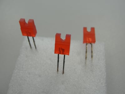 LED KV. 2X5X7 ΚΟΚΚΙΝΟ