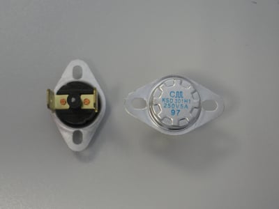 Θερμοστάτης 97\'C KSD301G 16A