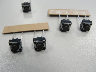 Διακόπτης αφής 2P 6x6 H 2mm
