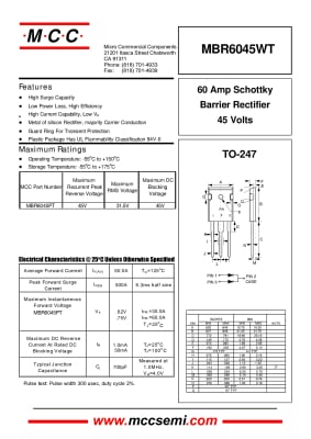 STPS6045CW TO-247