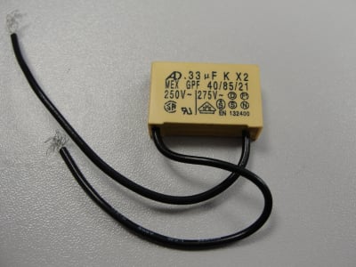 0,33UF/250-275VAC