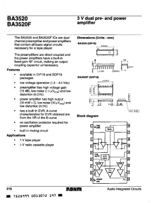 BA3520F    SMD