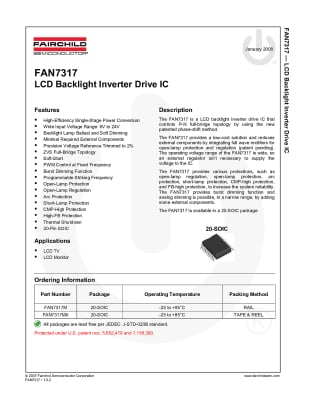 FAN7317M  SOP-20