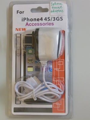 ΑΝΤΑΠΤΟΡΑΣ IPHONE 4S/3GS-ΤΑΞΙΔΙΟΥ