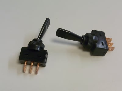 SWITCH PVC M12 3P ON-OFF-ON