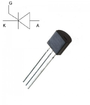 Θυρίστορ SF0R5G43 TO-92