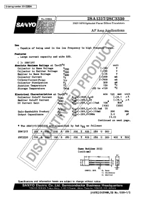 2SA1317 TO-92