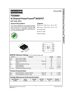FDS8884 SO-8