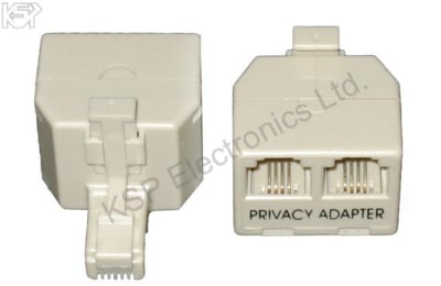 AVD 202-4P RJ11 6P4C Απόρρητο και ασφάλεια