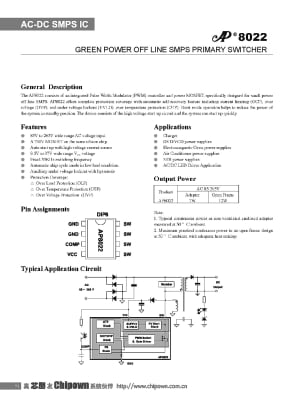 AP8022 dip-8