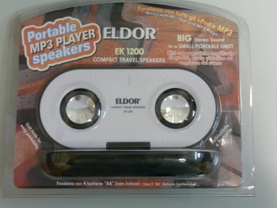 ΦΟΡΗΤΑ ΗΧΕΙΑ MP3, IPOD ΚΑΙ CD PLAYER ELDOR