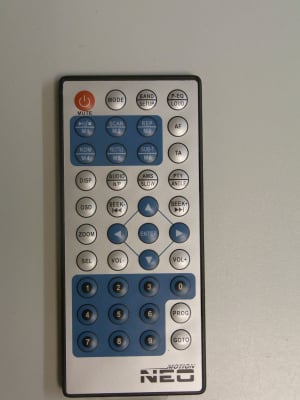 RC AUTO DVD NEO CDR-1107 NEW
