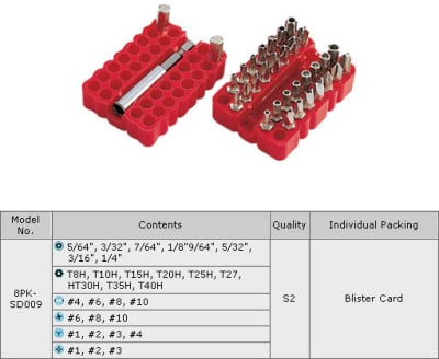 Βίδα 8PKSD009E KT34
