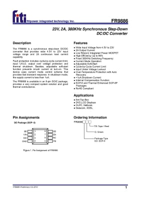 FR9886 SOP-8