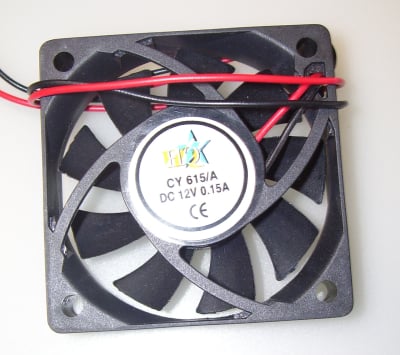 ΑΝΕΜΙΣΤΗΡΑΣ 60x60x25mm 12V