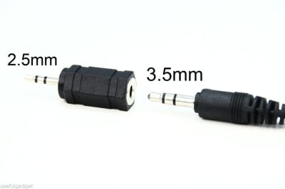 AC-018 2.5mm to 3.5mm stereo jack