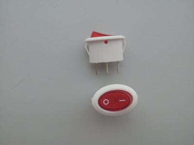 SWITCH kcd1 RL3-6T OVAL ON/ON 3PIN