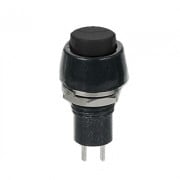 BUTTON M10 Black 2P Hold -15mm