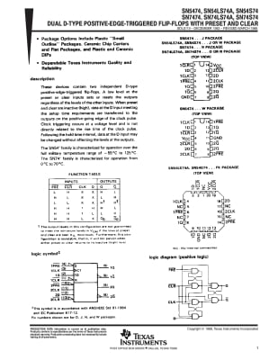 SN54LS74AJ  DIP-14