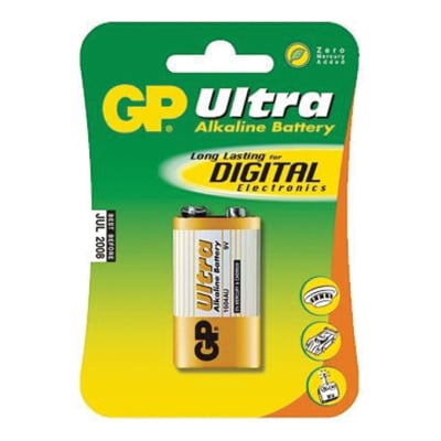 BP 9V GP1604AU-5U1 ALKALINE