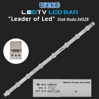 Οπίσθιος φωτισμός LED 40DLED_B-TYPE_REV0.3 LED44