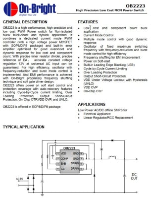 OB2223AP DIP-8