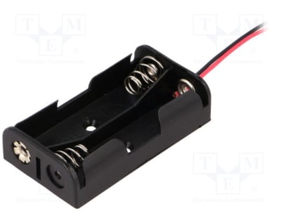 Holder battery 2xR6 AA SN-11