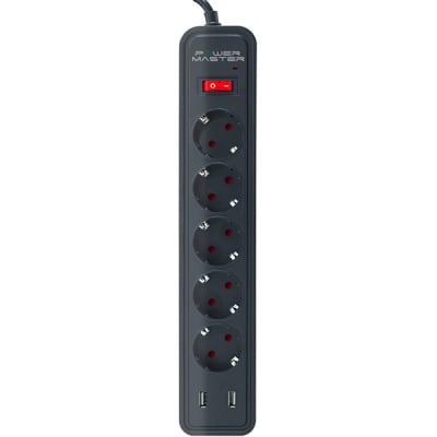 ΔΙΑΧΩΡΙΣΤΗΣ 5-ka 2m PM-17565+ 2 USB 5V 2.1A