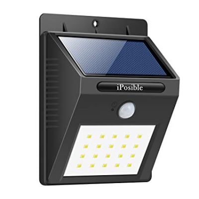 SOLAR MOTION SENSOR LIGHT 20 LED