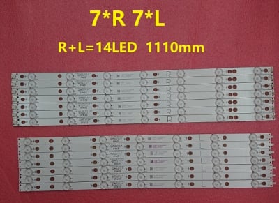 Led Backlight LB55072 TPT550U2 set-14+ glue tape