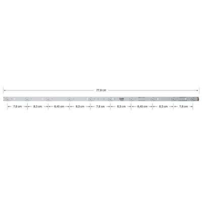 Οπίσθιος φωτισμός LED SN39LD071S2 MS-0818 LED262
