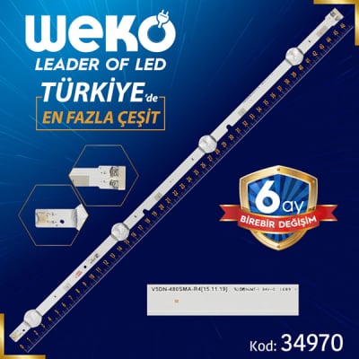 LED Backlight V5DN-480SMA-L3 LED128