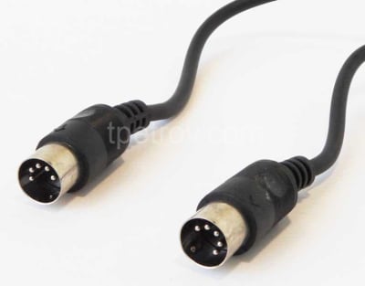 ΚΑΛΩΔΙΟ 5 DIN- 5 DIN αρσενικό 180\' 1,5μ