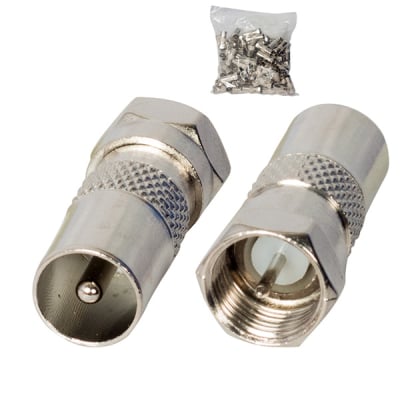 F CONNECTOR male-RF male FC-029