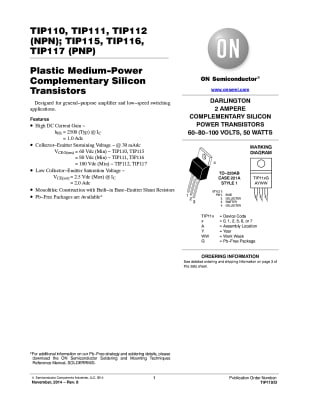 TIP117=2T7217 TO-220
