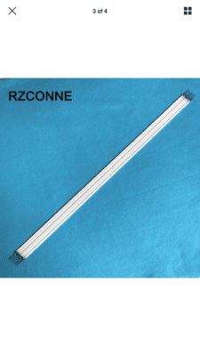 Λάμπα οπίσθιου φωτισμού CCFL D=2,8mm L=480mm