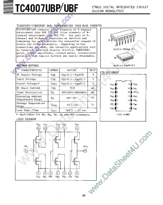 TC4007UBT SOIC-14
