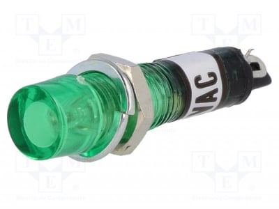 Indicator with neon lamp NI-2GN
