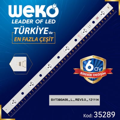 Οπίσθιος φωτισμός LED SVT390A05 REV3.0 L ΤΥΠΟΣ LED621 35289
