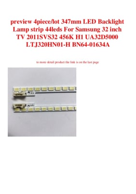 Led Backlight 2011SVS32_K456 set-2